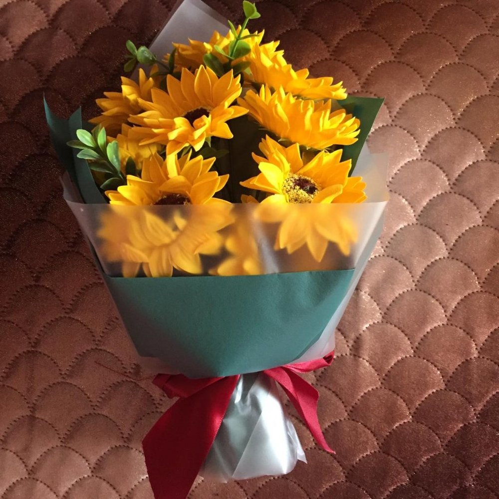 Soap flower bouquet  Day Mother's